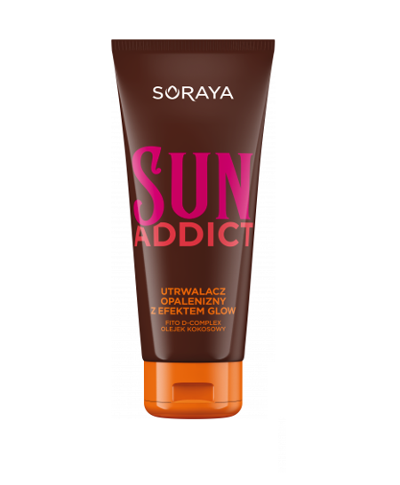 Sun Addict įdegio fiksatorius su švytėjimo efektu 150ml