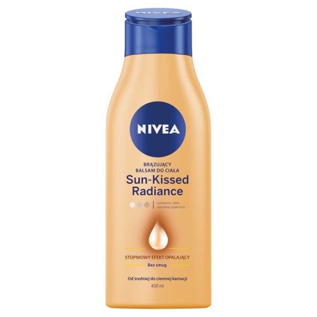 Sun Kissed Radiance Bronzinis kūno losjonas vidutinio atspalvio ir tamsiai odai 400ml