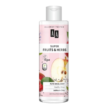 Super Fruits & Herbs sveikas švytėjimas micelinis losjonas Apple & Chia 200ml