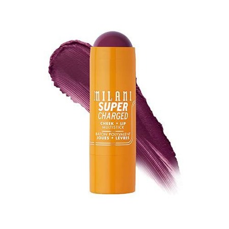 Supercharged Cheek + Lip Multistick kreminė lazdelė lūpoms ir skruostams, suteikianti švytėjimo Berry Bolt 5g