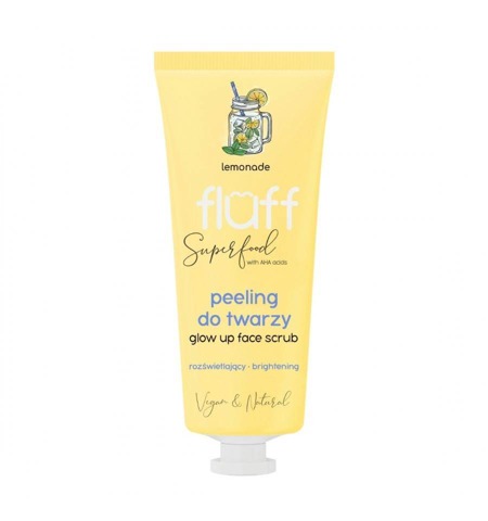 Šviečiantis veido šveitiklis Glow Up Face Scrub Lemonade 75ml