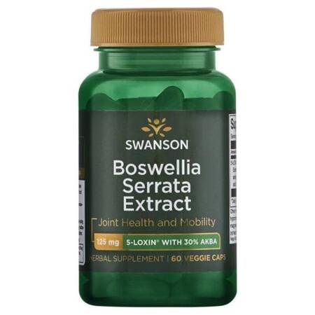 Swanson 5-loxin Boswellia Serrata ekstraktas 60 kapsulių