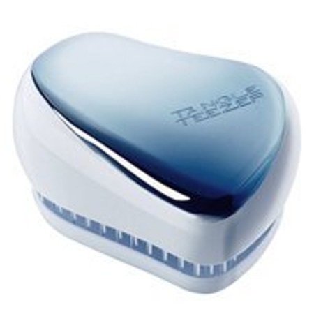 TANGLE TEEZER Compact Styler plaukų šepetys Baby Blue Chrome