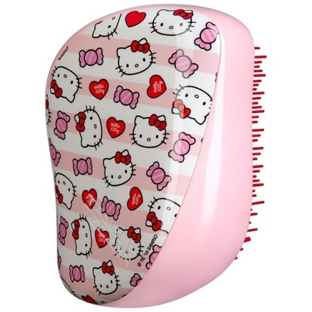 TANGLE TEEZER kompaktiškas plaukų šepetys Hello Kitty