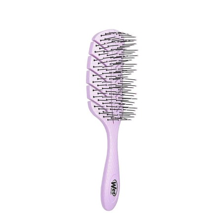 THE WET BRUSH Detangler Go Green Lavender šepetys Purple Paddle