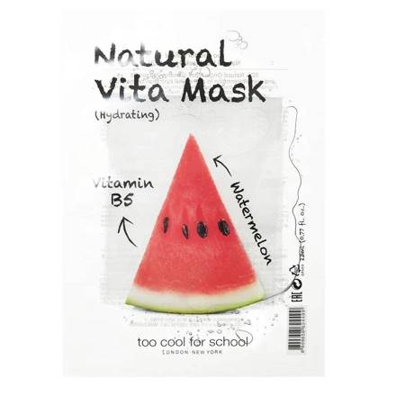 TOO COOL FOR SCHOOL_Natural Vita Mask Natūrali drėkinamoji veido kaukė 23g