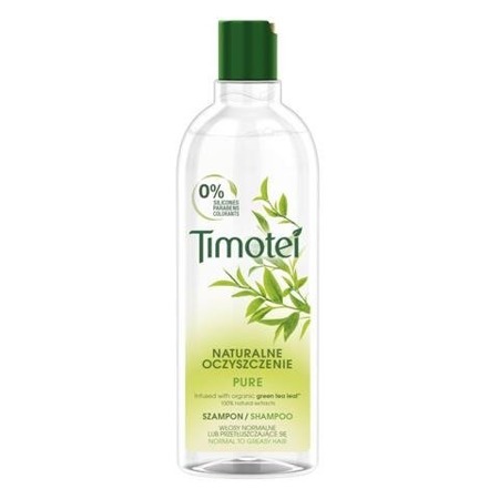 Timotei Pure šampūnas normaliems ir riebiems plaukams 400ml