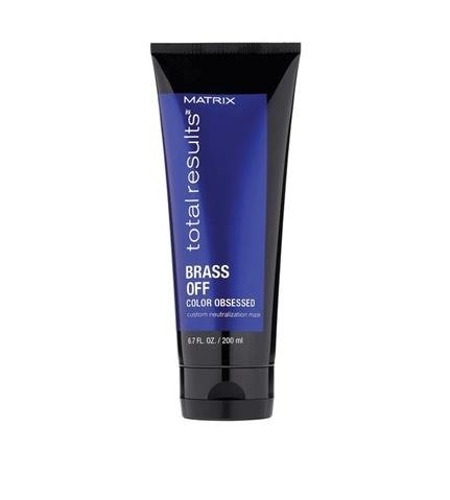 Total Results Brass Off Neutralizuojanti kaukė mask do włosów neutralizująca odcień 200ml