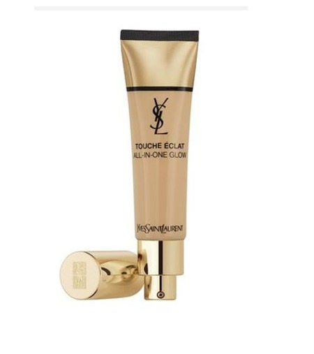 Touche Eclat All In One Glow Foundation skystasis makiažo pagrindas BD50 Warm Honey SPF23 30ml