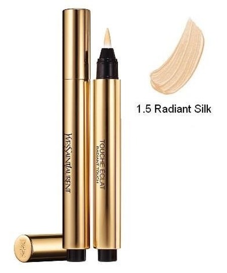 Touche Eclat apšviečiantis korektorius 1.5 Luminous Silk 2.5ml