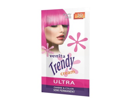 Trendy Cream Ultra plaukų dažymo kremas 30 Candy Pink 35ml