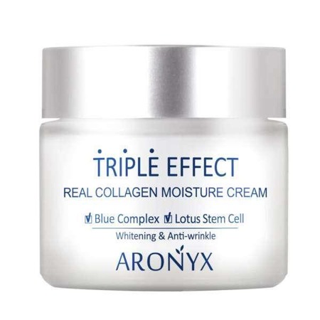 Triple Effect Real Collagen Moisture Cream drėkinamasis trigubo poveikio kolageno kremas 50ml