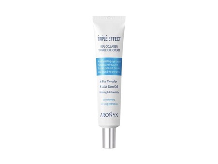 Triple Effect Real Collagen Wrinkle Eye Cream trigubo poveikio akių kremas 40ml