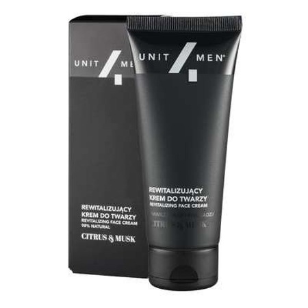 UNIT4MEN atgaivinantis veido kremas Citrus & Musk 50ml