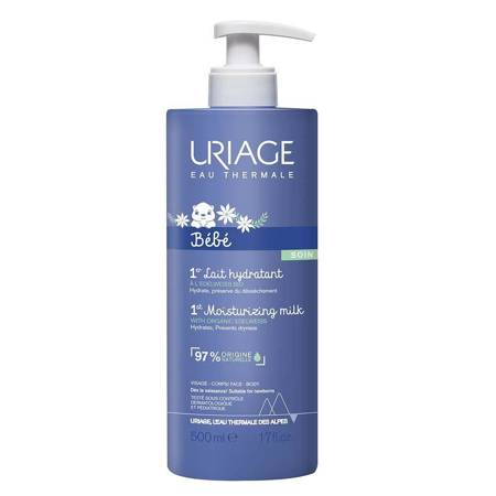 URIAGE_Bebe 1st Moisturizing Milk drėkinamasis kūno pienas vaikams 500ml