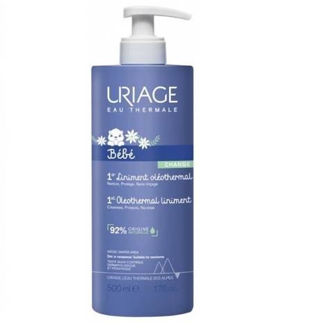 URIAGE_Bebe 1st Oleothermal Liniment sauskelnių srities priežiūros kremas 500ml