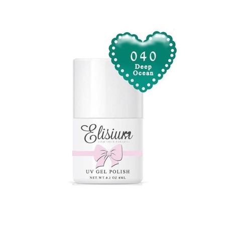 UV gelinis nagų lakas 040 Deep Ocean 8ml