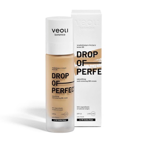 VEOLI BOTANICA DROP OF PERFECTION KREM BB 3.0 W Auksinė smėlio spalva