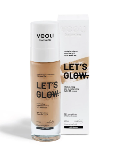 VEOLI BOTANICA LET'S GLOW 4.0 N Gintarinė