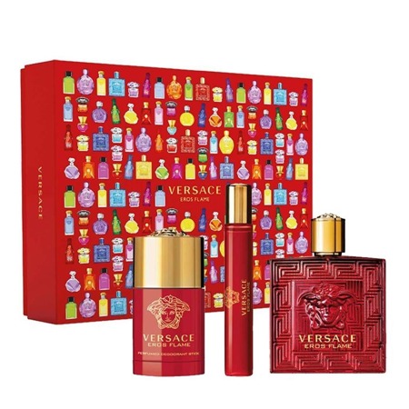 VERSACE Eros Flame EDP 100ml + EDP 10ml + lazdelė 75ml