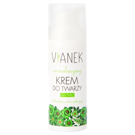 VIANEK Normalizuojantis naktinis veido kremas 50ml