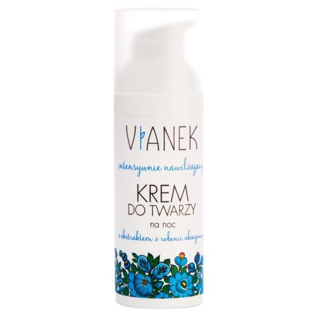 VIANEK intensyvus drėkinamasis naktinis kremas 50ml