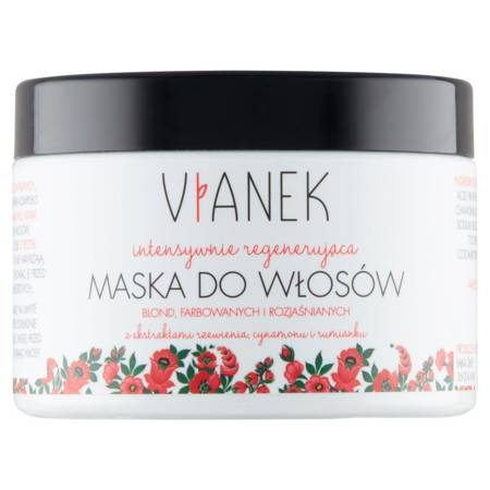 VIANEK_Intensywnie regenerująca maska do włosów blond, farbowanych, rozjaśnianych 150ml