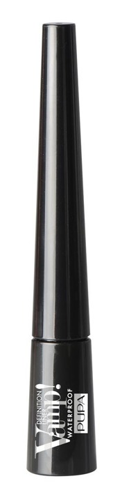 Vamp Definition Liner Vandeniui atsparus akių pieštukas w pędzelku 001 Black 2,5ml