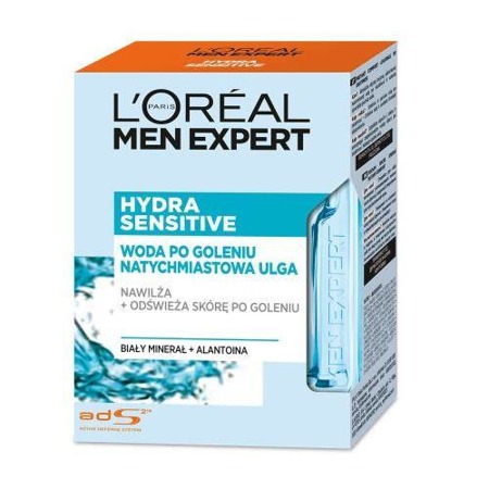 Vanduo po skutimosi "Men Expert Hydra Sensitive" 100ml