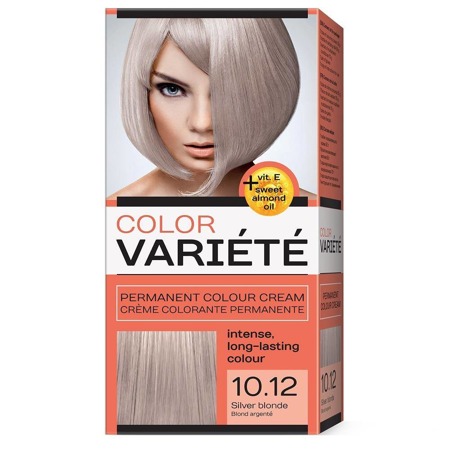 Variete Color Permanent Colour Cream permanentiniai dažai 10.12 Silver Blonde 110g