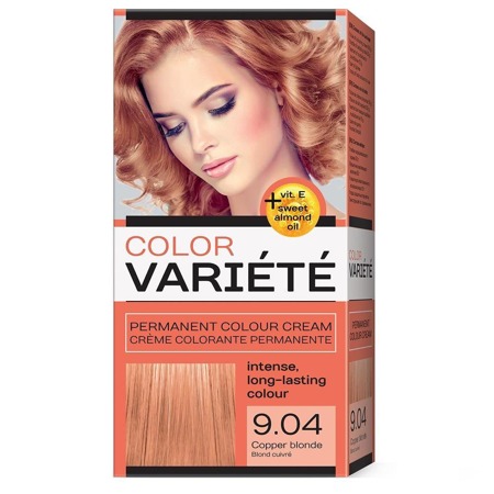 Variete Color Permanent Colour Kreminiai dažikliai 9.04 Vario blondinė 110g