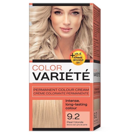 Variete Color permanentinis dažomasis kremas 9.2 Perlinė blondinė 50g