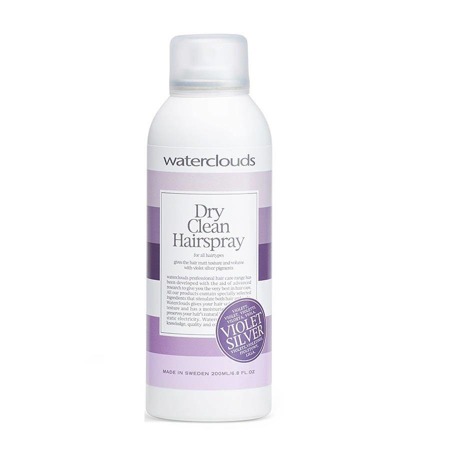 Violet Silver Dry Clean plaukų lakas suchy szampon neutralizujący ciepłe odcienie blond włosów 200ml