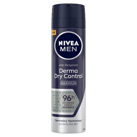 Vyrai Derma Dry Control purškiamas antiperspirantas 150ml