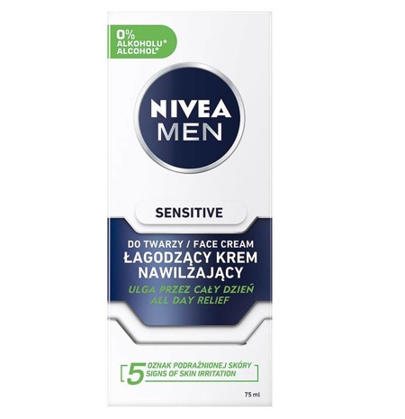 Vyrai Sensitive raminamasis veido drėkinamasis kremas 75ml