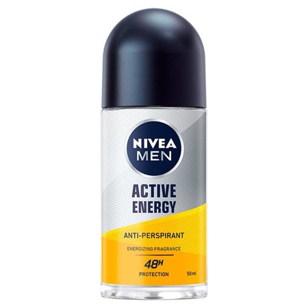 Vyriškas antiperspirantas Active Energy roll-on 50ml