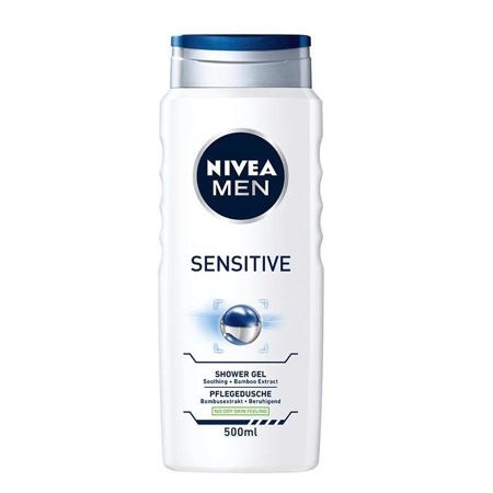 Vyrų dušo želė Sensitive 500ml