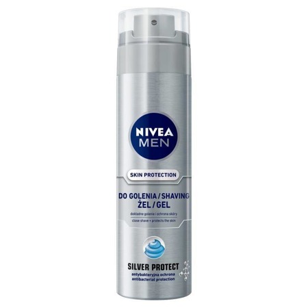 Vyrų odos apsaugos skutimosi gelis Silver Protect 200ml