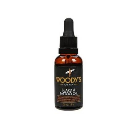 WOODY'S_Beard & Tattoo Oil nawilżający olejek do brody skóry i pielegnacji tatuaży 30ml