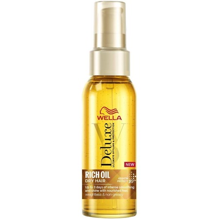 Wella Deluxe Rich Oil Dry Hair sodrus aliejus sausiems ir pažeistiems plaukams 100ml