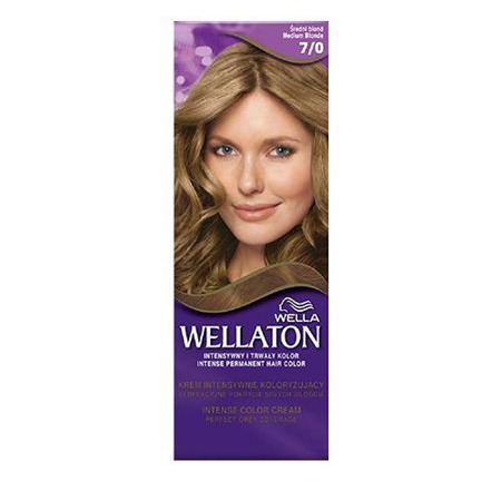 Wellaton Intense Permanent Color intensyvi kreminė 7/0 vidutinio šviesumo blondinė 1 vnt.