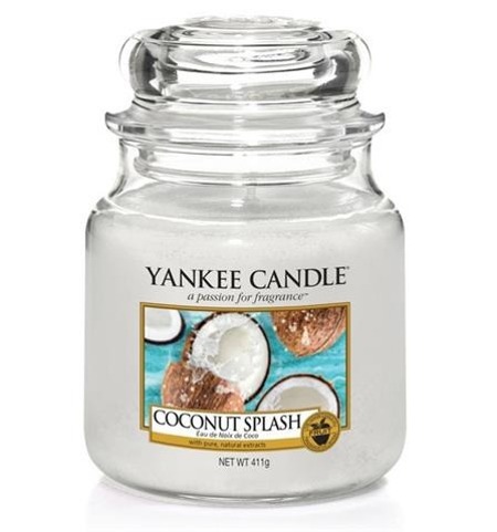 YANKEE CANDLE Coconut Splash Coconut Splash žvakė 411g