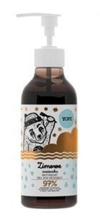 YOPE Natūralus dušo gelis Winter Cookies 400ml