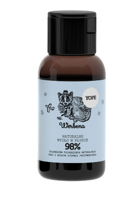 YOPE Natūralus mini rankų muilas Verbena 40ml