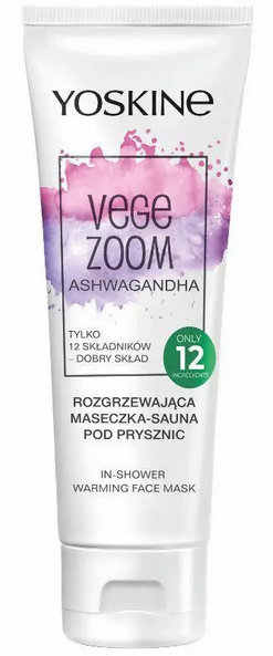 YOSKINE_Vege Zoom šildanti kaukė-saunos dušas Ashwagandha 75ml