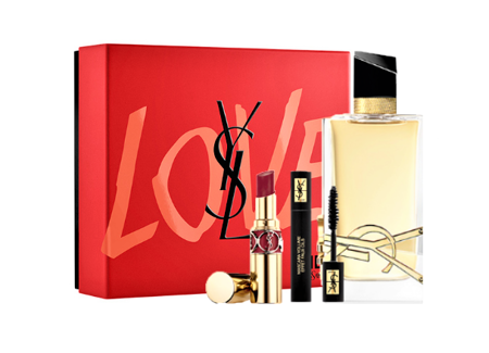 Yves Saint Laurent Libre 90ml EDP + blakstienų tušas 2ml + lūpų dažai 3.2g