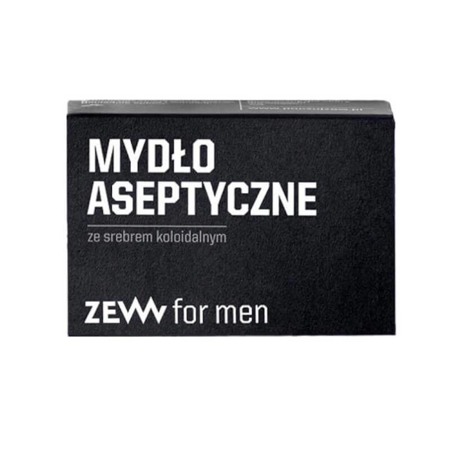 ZEW FOR MEN Aseptinis muilas su koloidiniu sidabru 85ml