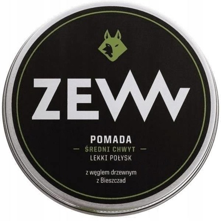 ZEW FOR MEN Bieszczady Medžio anglies plaukų pomada 100ml