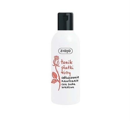 Ziaja Rose Petals veido valymo tonikas 200ml