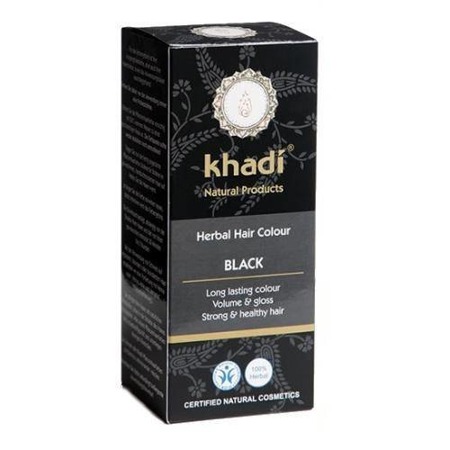 Žoliniai plaukų dažai henna Black 100g